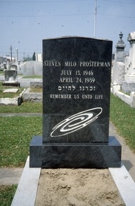 Hebrew Rest Cemetery (New Orleans, La.): Prosterman, Steven Milo 1989