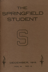 The Springfield Student (vol. 6, no. 3), December 1915