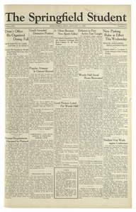 The Springfield Student (vol. 19, no. 11) January 11, 1929