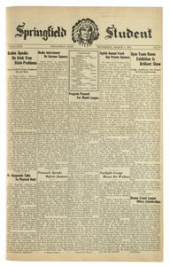 The Springfield Student (vol. 23, no. 16) March 1, 1933