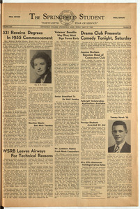 The Springfield Student (vol. 42, no. 24) May 27, 1955