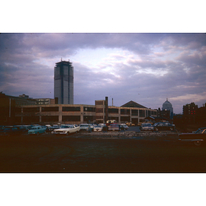 Prudential Tower under construction