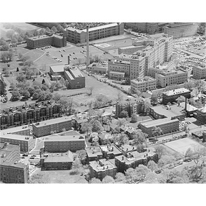 Fenway area, Simmons College, close up, Boston, MA