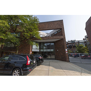 Harriet Tubman House facade on Massachusetts Avenue, far right