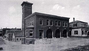 Fire station, circa 1907