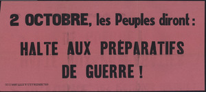 Anti-war poster