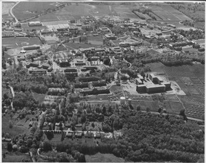Campus Views, Aerials - West 1960s