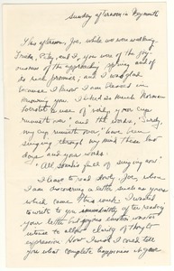 Letter from Judy G. Wood Langland to Joseph Langland