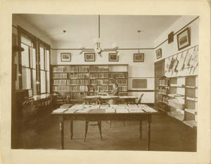 Dormitory Building Reading Room, 1896