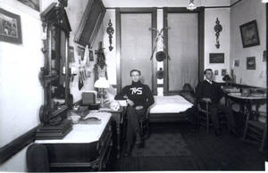 Bohumil Pest and August Metzdorf Dormitory Room, c. 1905