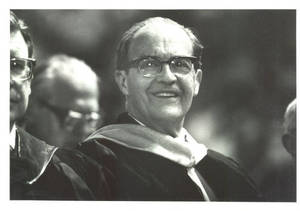 Charles Weckwerth at Commencement