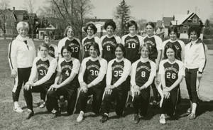 Softball team of Springfield College