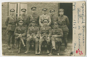 Springfield alumni overseas in France (May 1917)