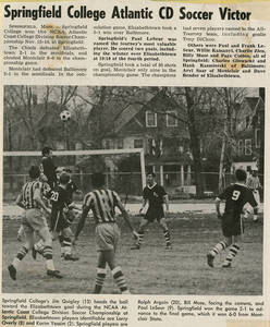 Men's Soccer NCAA Atlantic Coast College Division Soccer Championship (November, 1968)