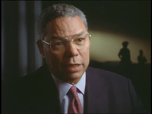 Africans in America; Interview with Colin Powell, Former Head of The Joint Chiefs of Staff