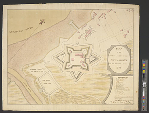 Plan of the fort of Annapolis Nova Scotia in its present state 1779