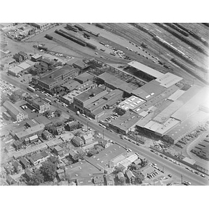 Cambridge Street, Grossier and Schlager Steel Company and the area, Parsons, Friedman, Somerville, MA