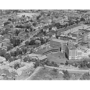 Roxbury, New England Baptist Hospital and the area, Boston, MA