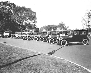 Auto show, 1921