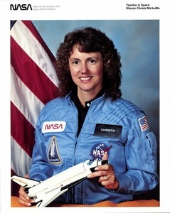 NASA Portrait of Christa McAuliffe
