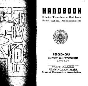 Freshman Student Handbook 1955-56