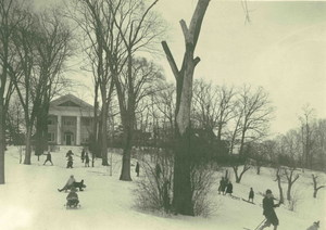 Winter fun on Mount Pleasant Hill in Amherst