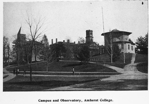 Amherst College campus and Observatory