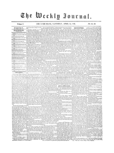 Chicopee Weekly Journal, April 12, 1856