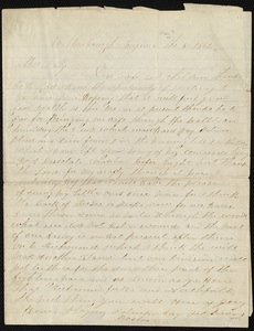 Letter from Michael Lally to his wife and children, May 8, 1862