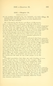1787 Chap. 0031 An Act Making Provision For The Building And Maintaining Light Houses On The Sea Coast Of This Commonwealth, And For Repealing All Laws Heretofore Made For That Purpose.