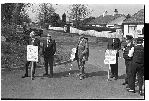 UUP protest in Co. Down, against Margaret Thatcher and the Anglo Irish Agreement
