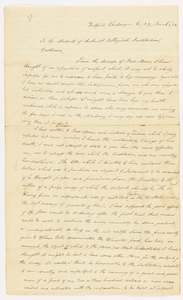 Judah Ely letter to the students of the Collegiate Institution, 1824 March 1
