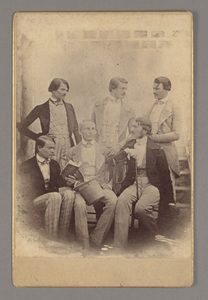 Photograph of Henry John Van Lennep and brothers