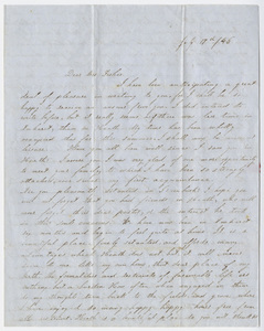Felicia Emerson letter to Elizabeth Fisher, 1846 July 17
