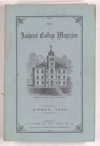 The Amherst College magazine, 1862 April