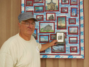 Manuel Gaspar at the Provincetown Mass. Memories Road Show