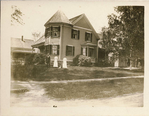Charles D. Wells' family and home