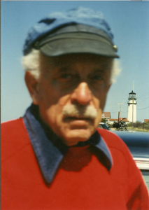 Dr. Hyman Shrand at the lighthouse