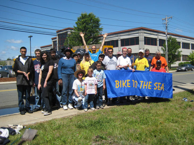 Bike to the Sea Clean-up, May 2009