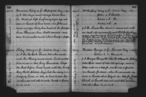 Tewksbury Almshouse Intake Record: Walker, George