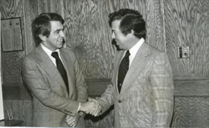 Photo of Representative Tsongas with John Torian