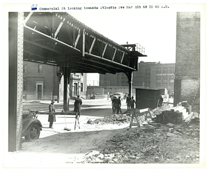 Commercial Street looking towards Atlantic Avenue