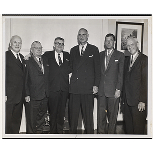 "Recipients of Keystone Awards and Officers at the Annual Dinner of the Boys' Clubs of Boston, Girls' Clubs of Boston, and Boys' and Girls' Camps, Inc., held at The Country Club, Brookline, June 2, 1958"