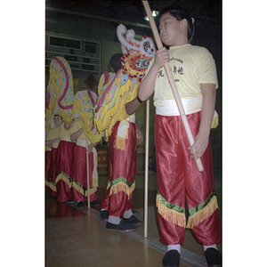 Performers at a Chinese Progressive Association New Year's event