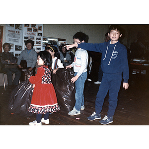 Children at Chinese Progressive Association anniversary event