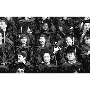 Law School graduates at commencement