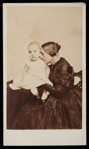 Studio portrait of Mrs. Edward Tobey, Boston, Mass., undated