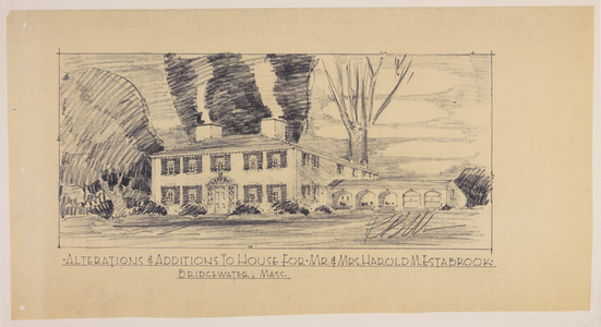 Harold M. Estabrook house, Bridgewater, Mass.