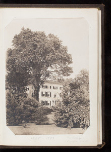 Codman Album 3.0: "The Grange," Lincoln, Massachusetts