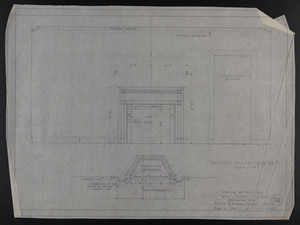 Fireplace End of Guest Rm. #2, Drawings of House for Mrs. Talbot C. Chase, Brookline, Mass., Feb. 8, 1930